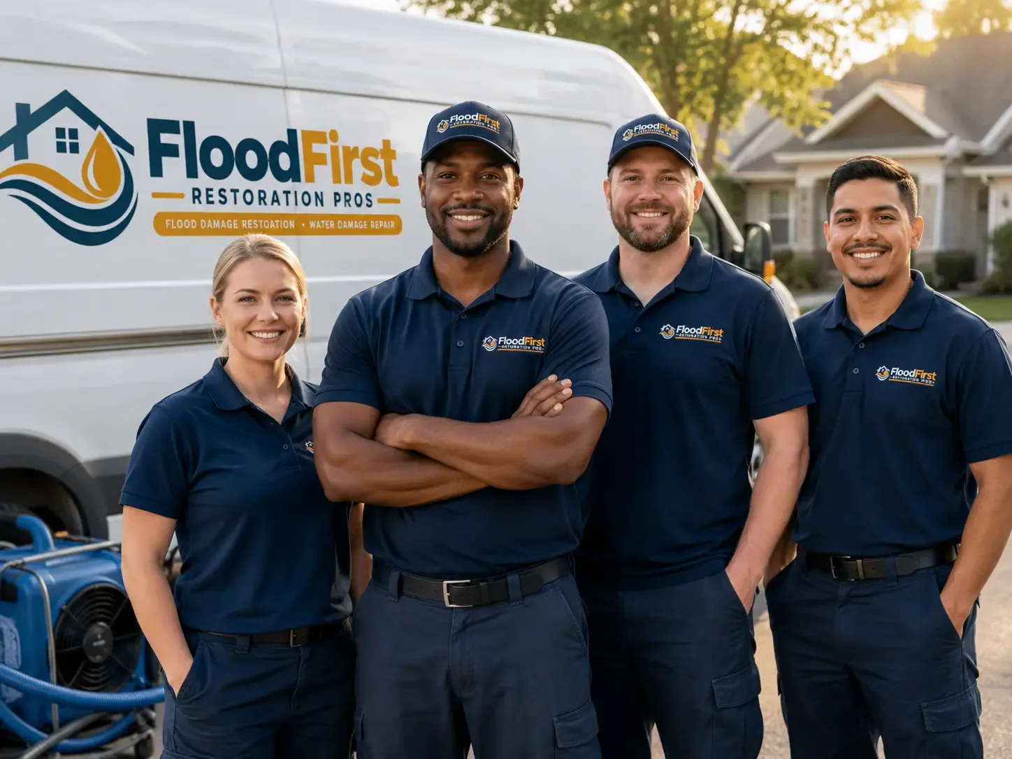 Flood Damage Restoration company in Curran, MI