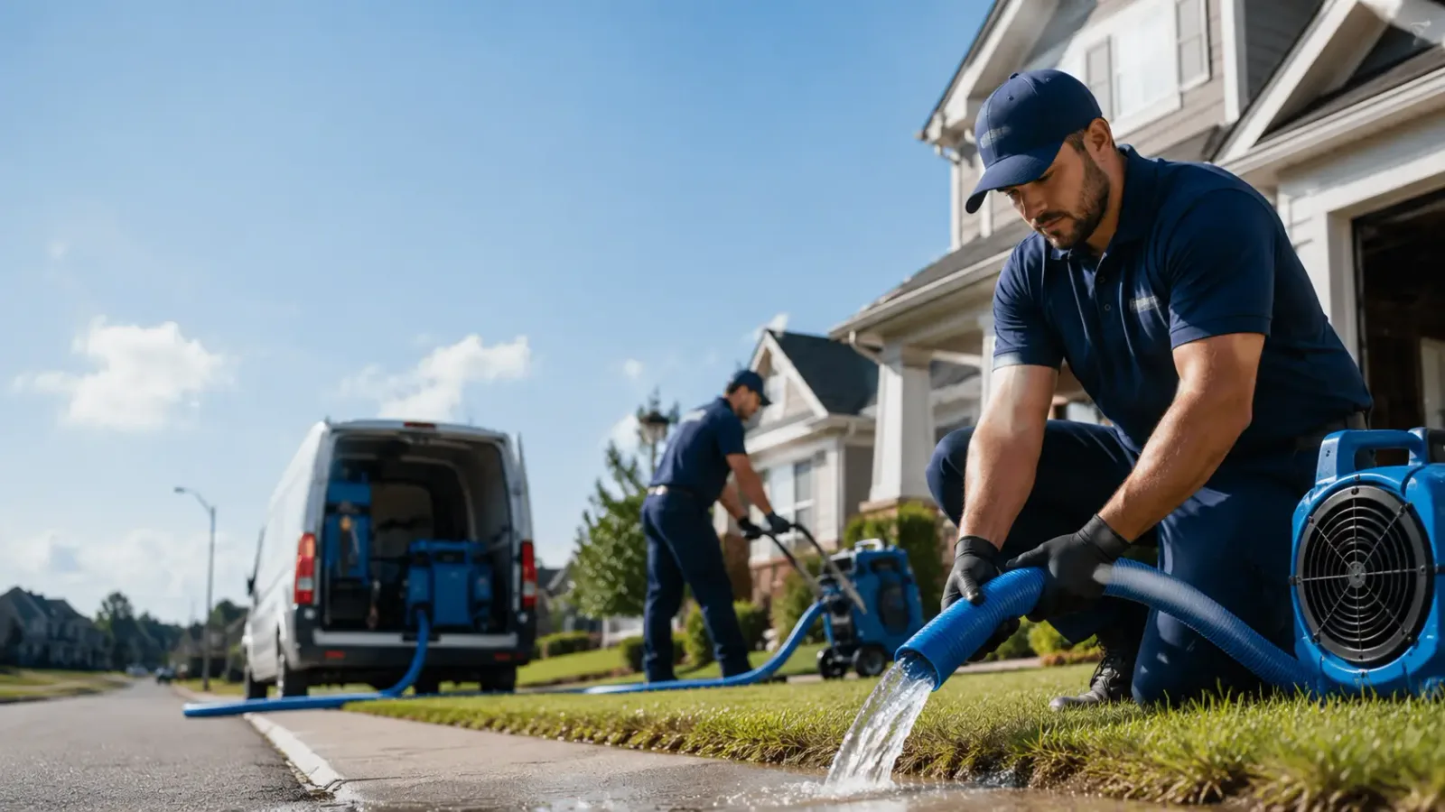 Flood Damage Restoration in Curran, MI